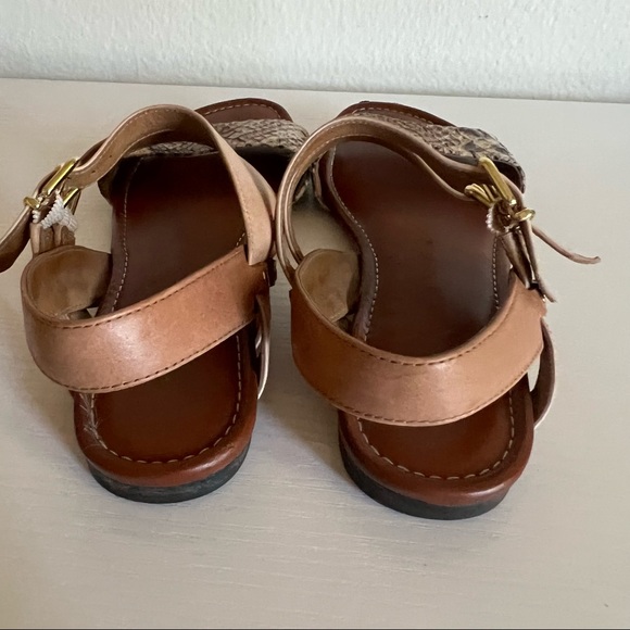 Clarks | Indira Rue Python Sandals - Picture 4 of 7